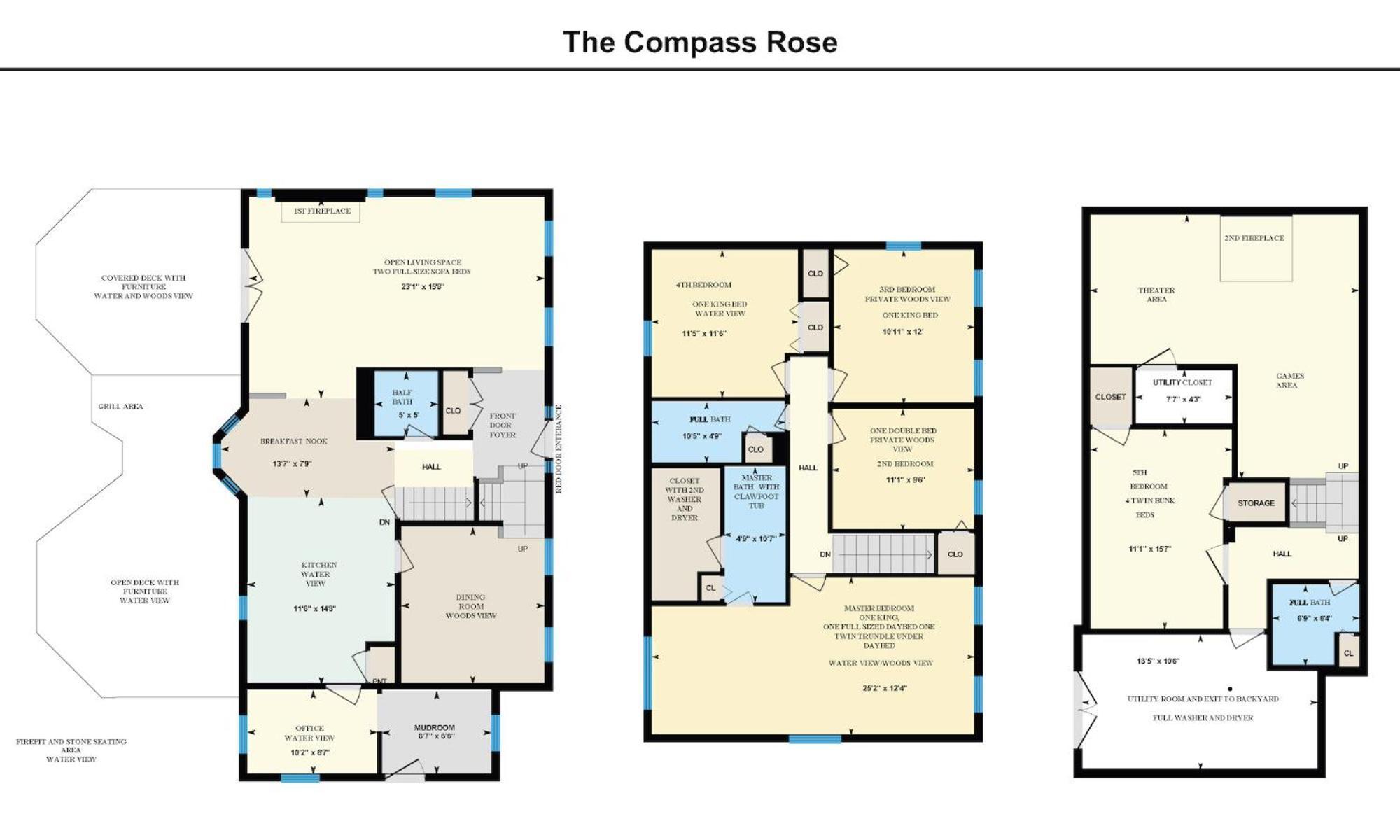 The Compass Rose By Leavetown Vacations Villa Annapolis Exteriör bild